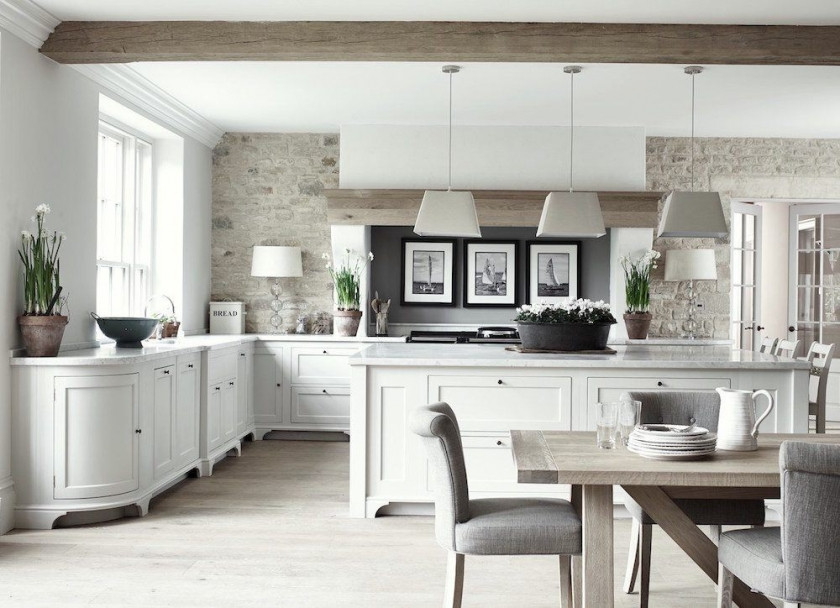 Modern French Country Kitchen
 He Loves The Phony French Country Kitchens