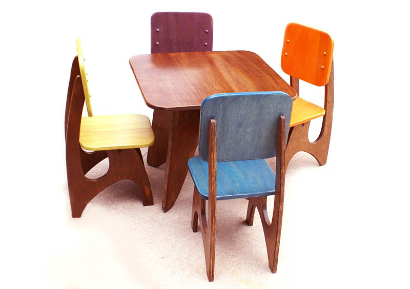 Modern Kids Table And Chair
 Modern Kids Table and Chairs Design Options – HomesFeed