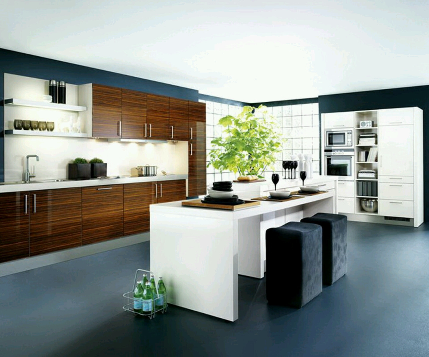 Modern Kitchen Cabinet Ideas
 New home designs latest Kitchen cabinets designs modern