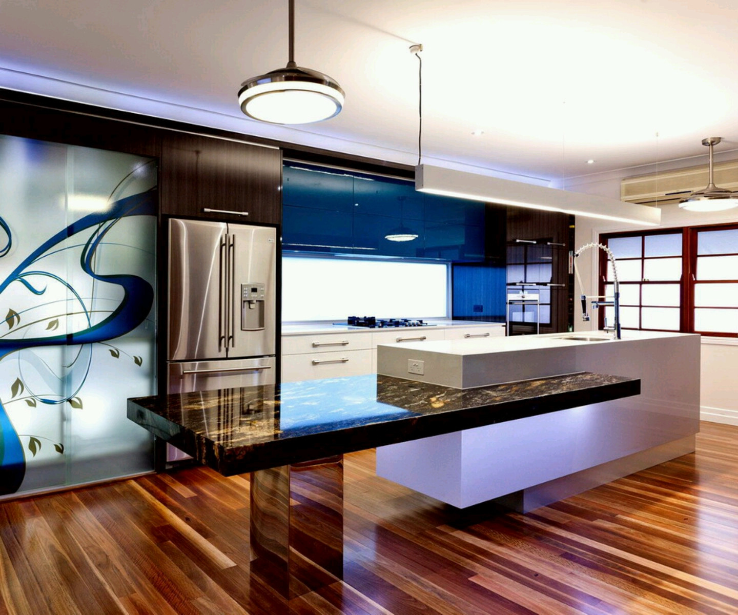 Modern Kitchen Design
 New home designs latest Ultra modern kitchen designs ideas
