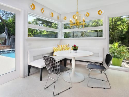 Modern Kitchen Nook
 Creating A Modern Breakfast Nook