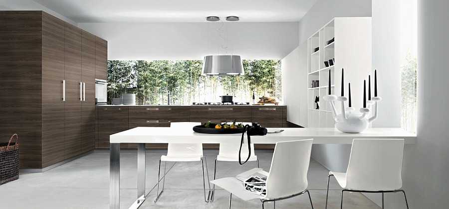 Modern Kitchen Nook
 11 Contemporary Kitchen positions with Urbane Elegance