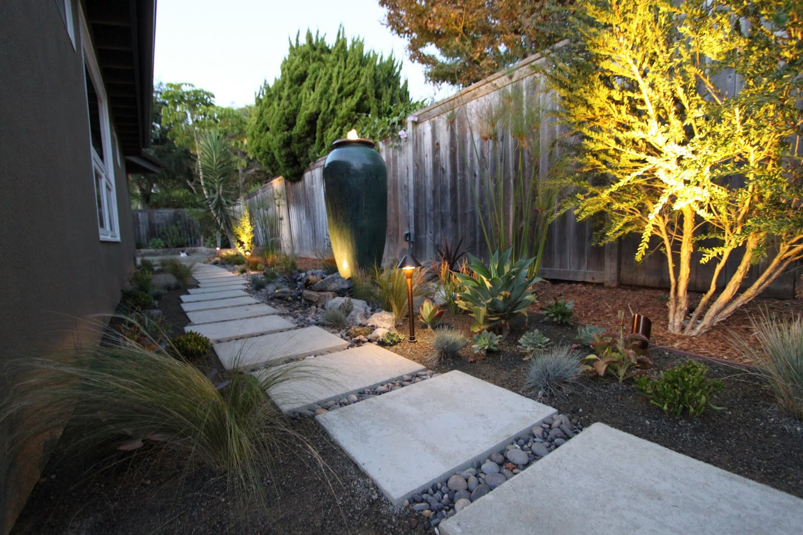 Modern Landscape Lighting
 lighting a mid century modern landscape design