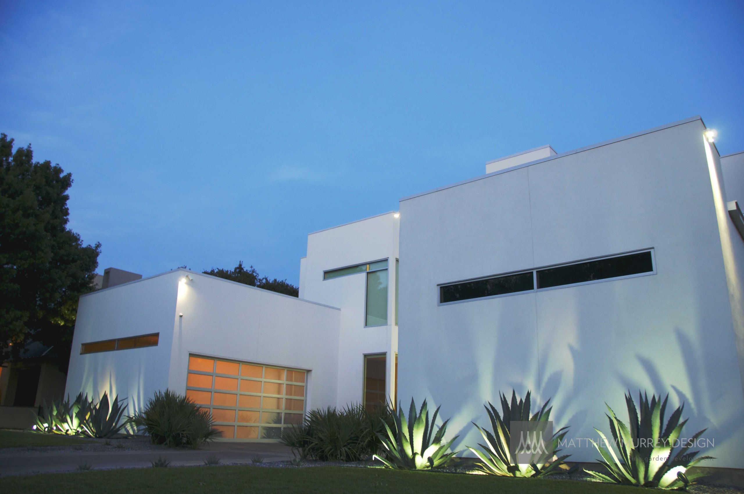 Modern Landscape Lighting
 House Tour Sophisticated Contemporary Landscape Design