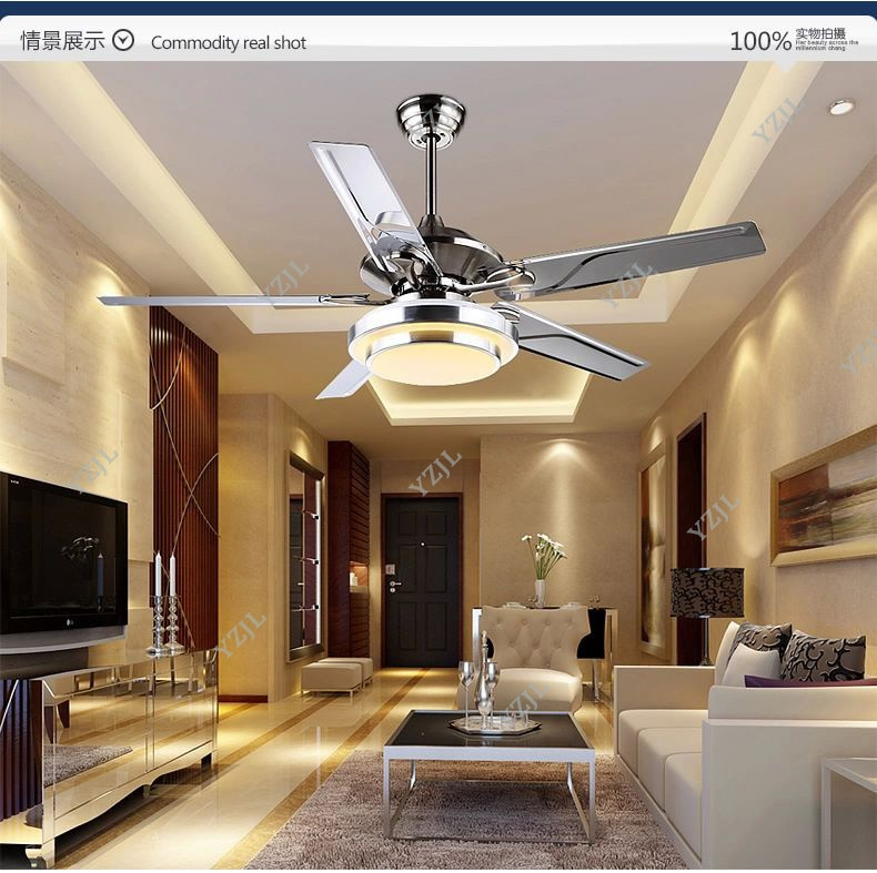 Modern Living Room Ceiling Fan
 Dining room living room ceiling fan lights LED European