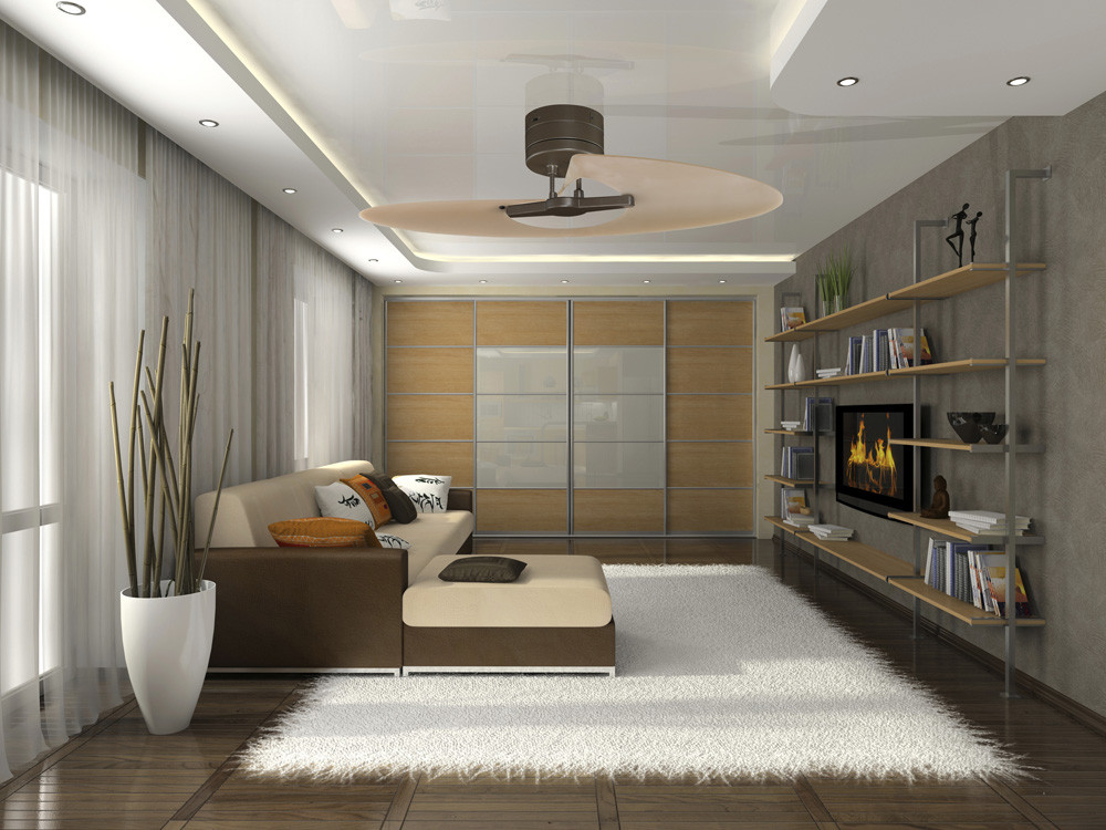 Modern Living Room Ceiling Fan
 Top 6 Benefits of Using Modern Ceiling Fans MidCityEast