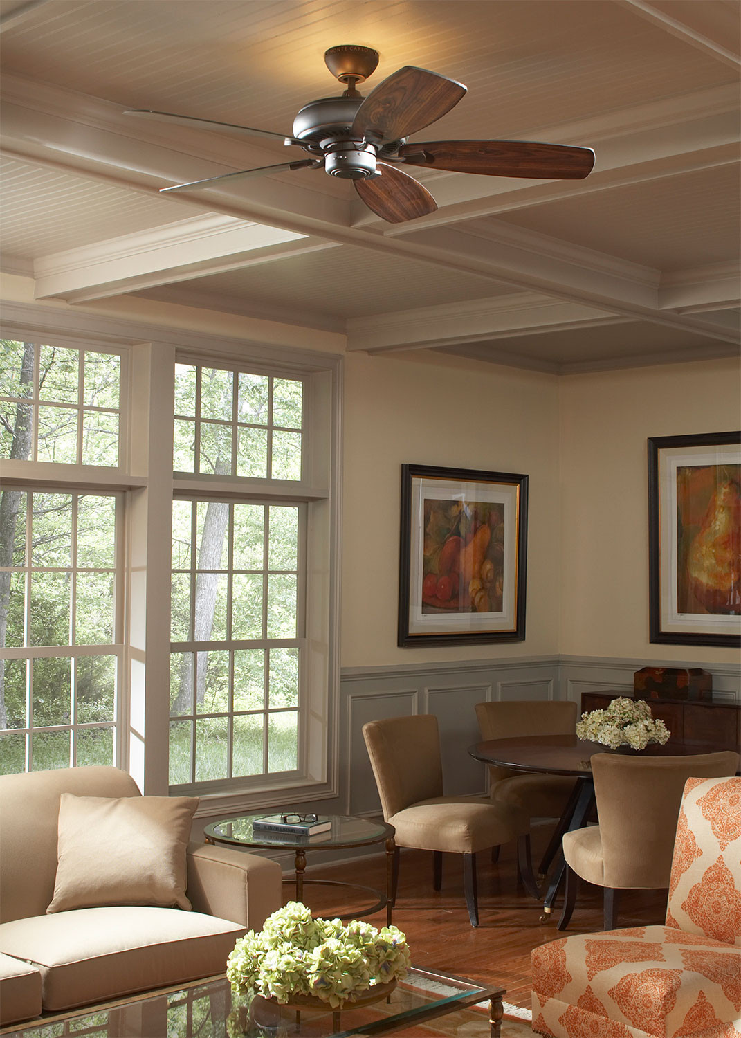 Modern Living Room Ceiling Fan
 Contemporary Ceiling Fans and the Lifestyle of Urban