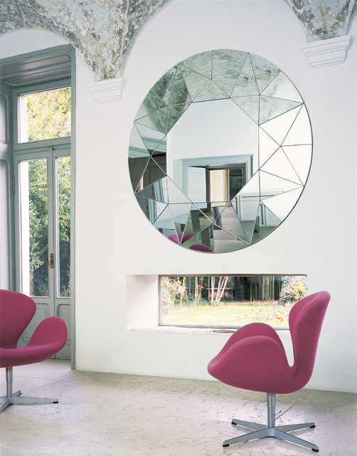 Modern Living Room Mirrors
 Mirror Modern Living Room Philadelphia by usona