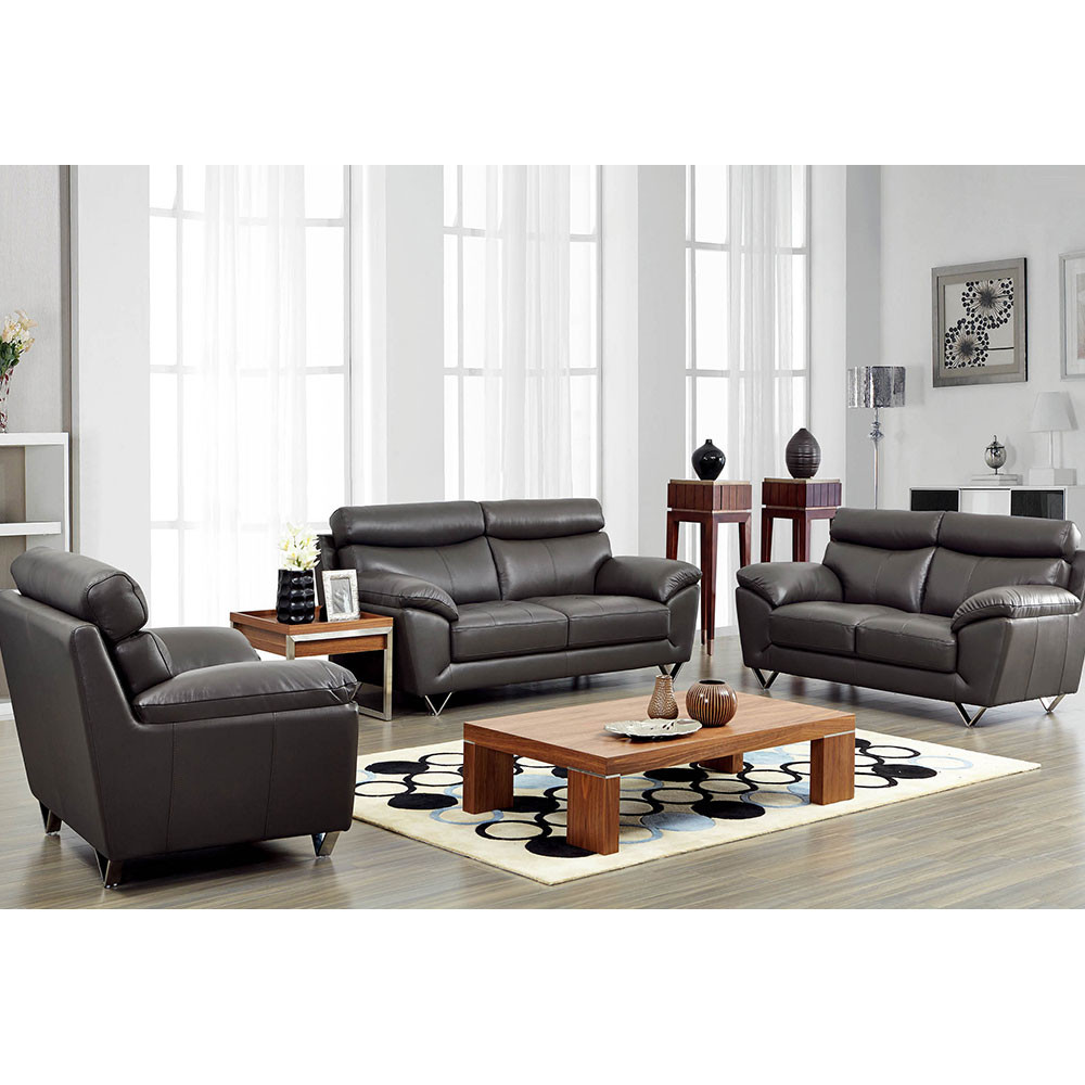 Modern Living Room Sofa
 8049 Modern Leather Living Room Sofa Set by Noci Design