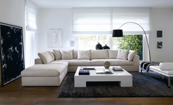 Modern Living Room Sofa
 25 Living Room Design Ideas