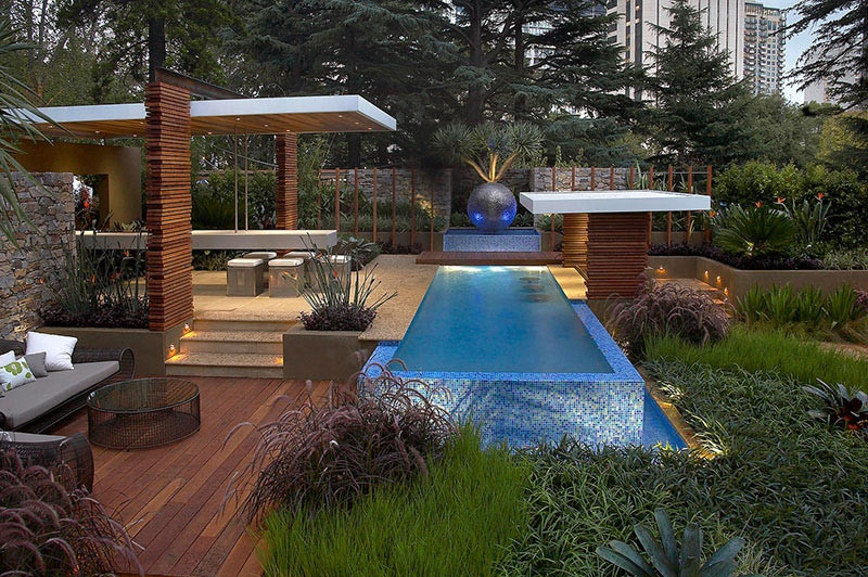 Modern Outdoor Landscape
 Modern Landscape Design Ideas From Rollingstone Landscapes