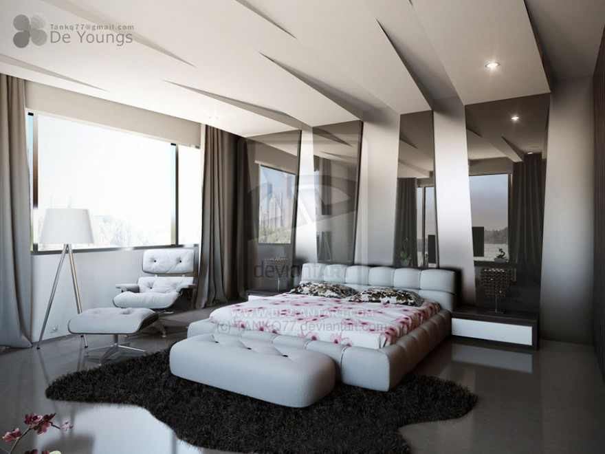 Modern Pop Design For Bedroom
 Modern pop false ceiling designs for bedroom interior 2014