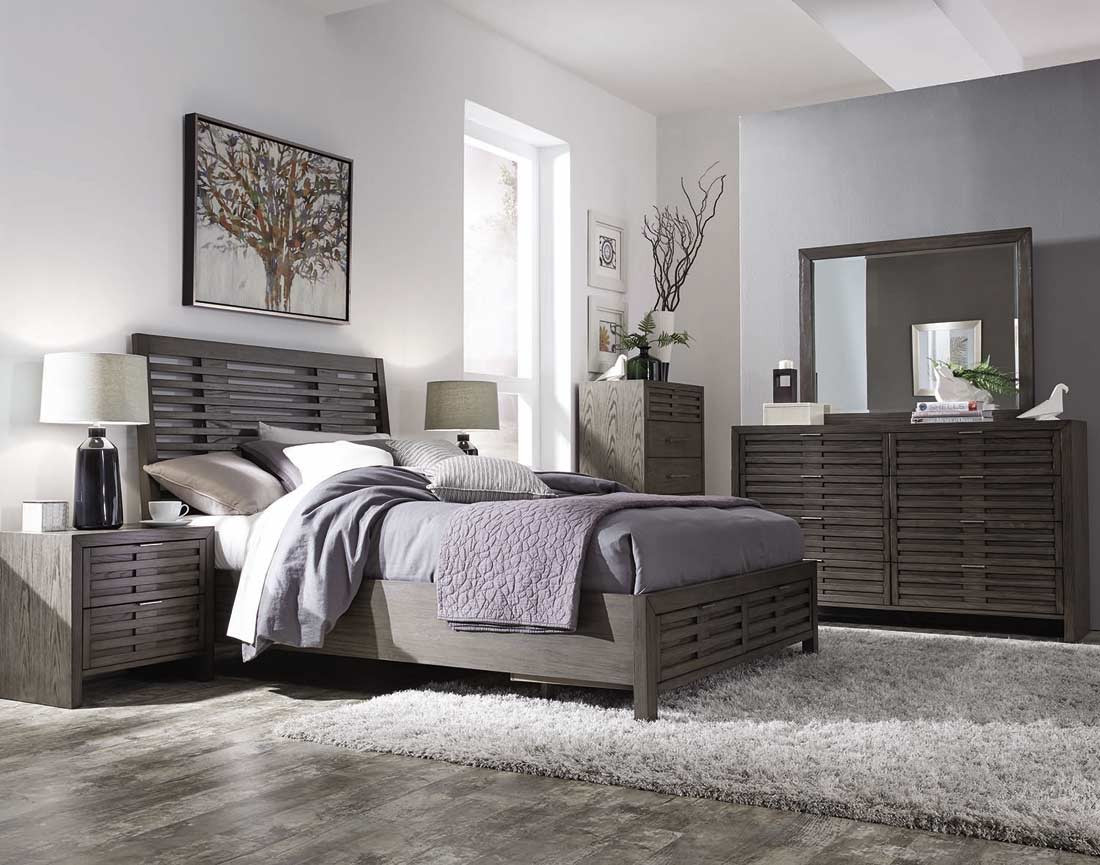 Modern Wood Bedroom Furniture
 Modern Bed NJ Berenice