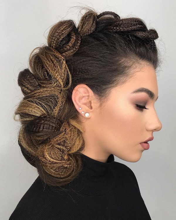 Mohawk Braid Hairstyles
 Mohawk Braid Hairstyles Black Braided Mohawk Hairstyles