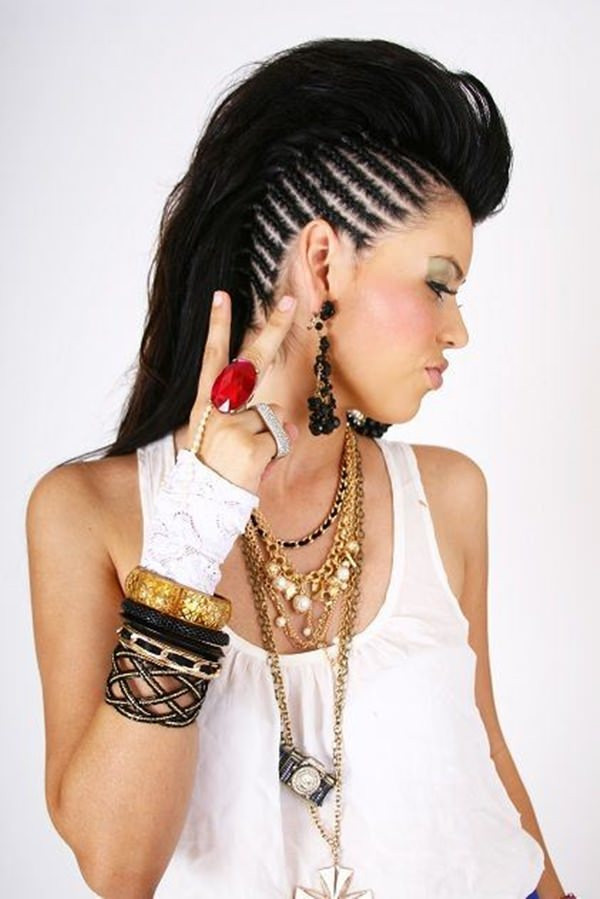 Mohawk Braid Hairstyles
 15 Foremost Braided Mohawk Hairstyles Mohawk With Braids