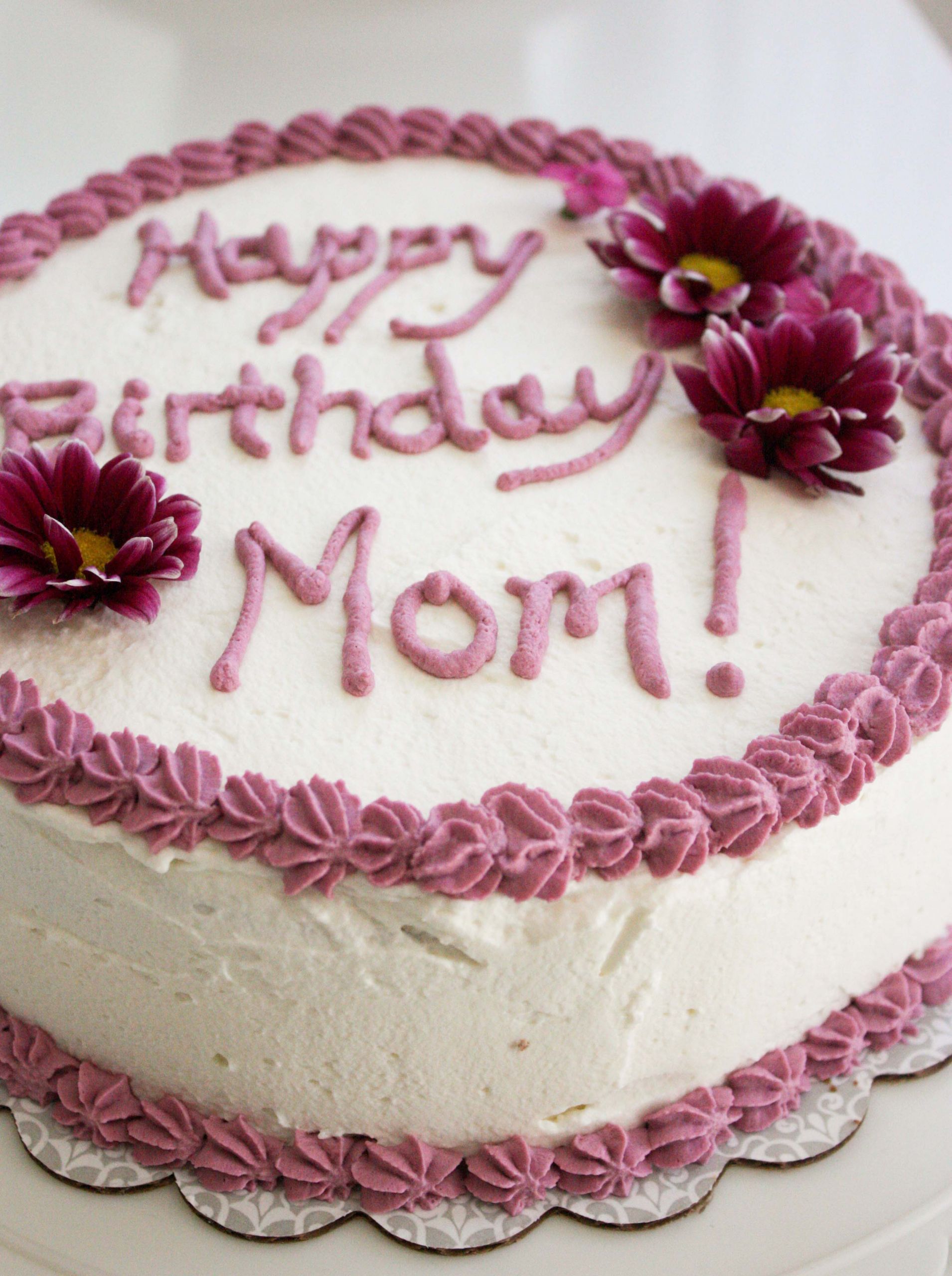 Mom Birthday Cakes
 Banana Birthday Cake for My Mom – Foodologie