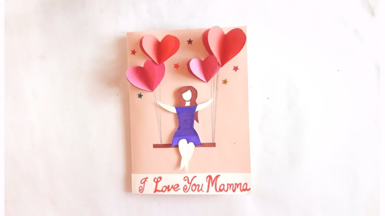 Mom Birthday Card Ideas
 Birthday greeting card idea specially for mom easy to