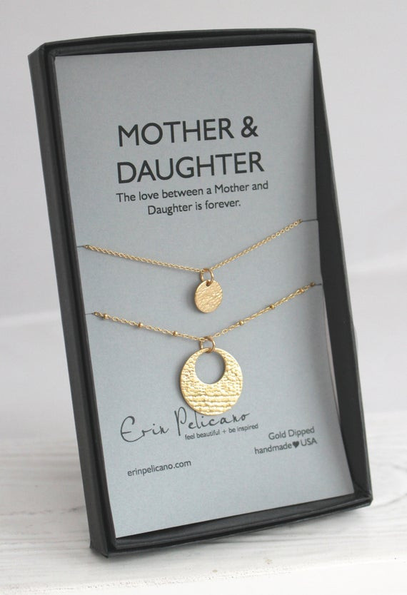 Mom Birthday Gifts From Daughter
 Mother Daughter Necklace Mom Daughter Jewelry t for Mom