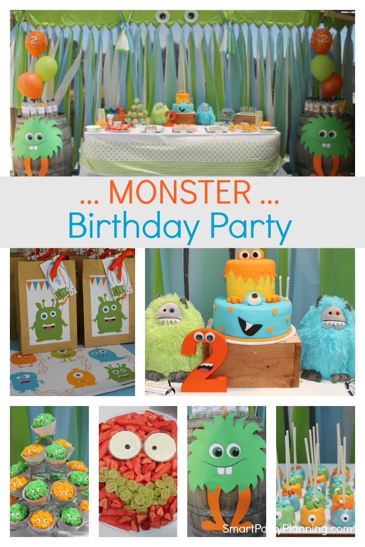 Monster Birthday Decorations
 Easy Little Monster Birthday Party The Kids Will Love