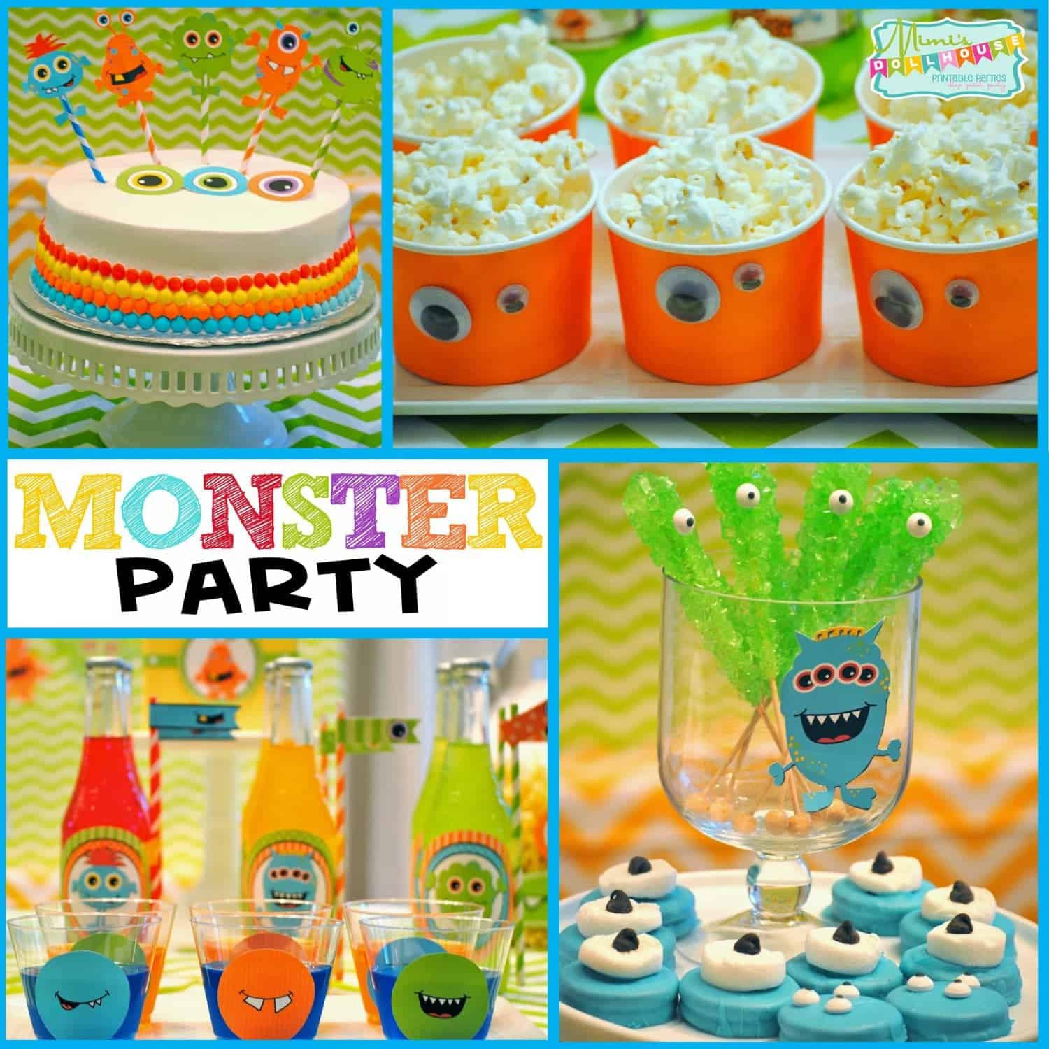 Monster Birthday Decorations
 Monster Party It s a Monster Birthday Bash