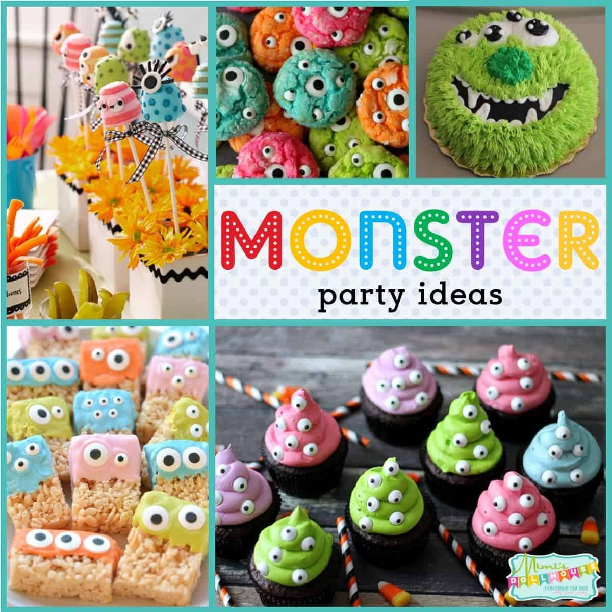 Monster Birthday Decorations
 Monster Party Monster Birthday Party Ideas and Desserts