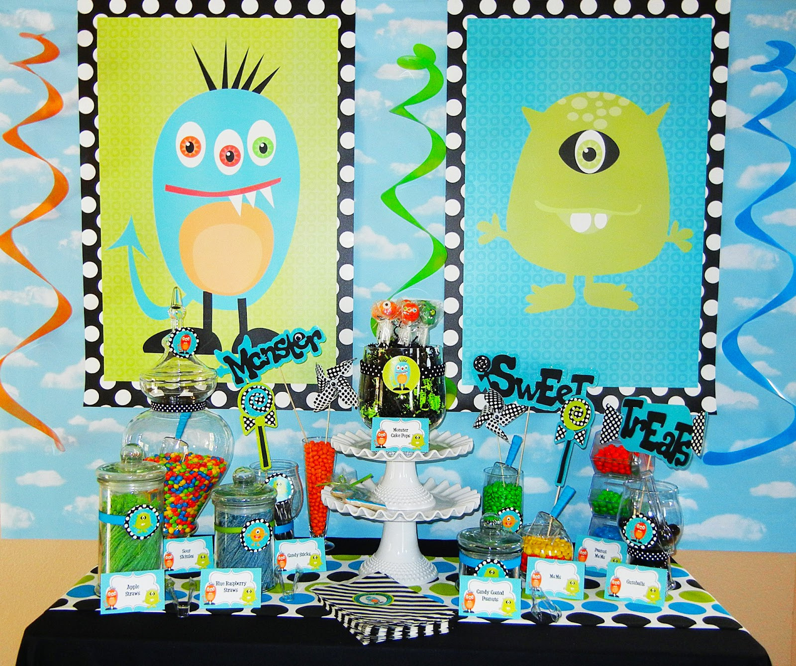 Monster Birthday Decorations
 Monster Bash for a Special Lil Monster