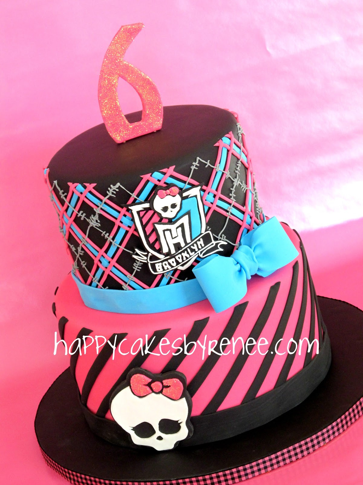 Monster High Birthday Cakes
 Happy Cakes Bakes Monster High Themed Cake