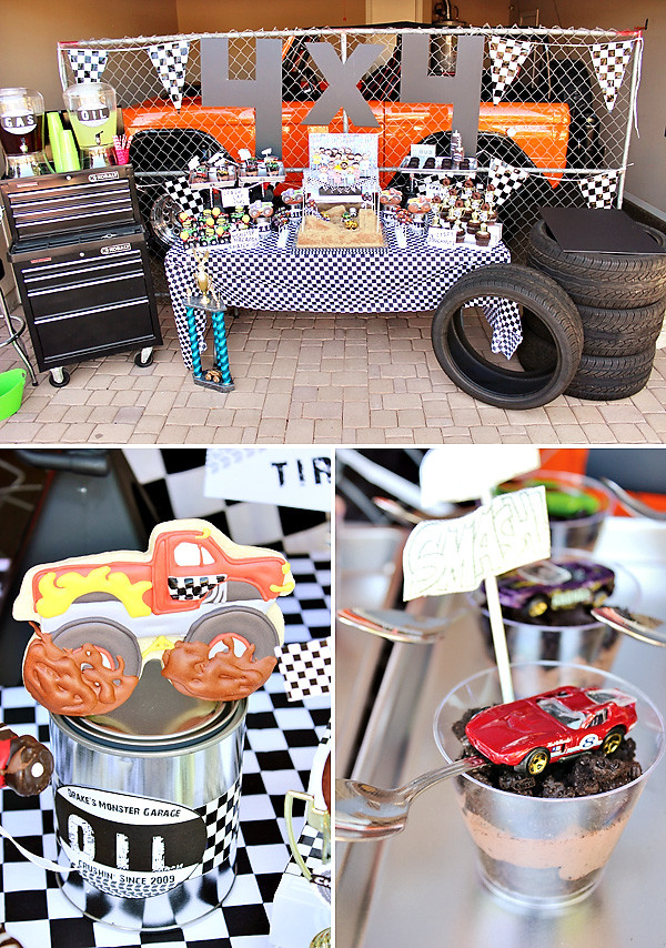Monster Jam Birthday Party
 Awesome Monster Jam Truck Party Boys Birthday