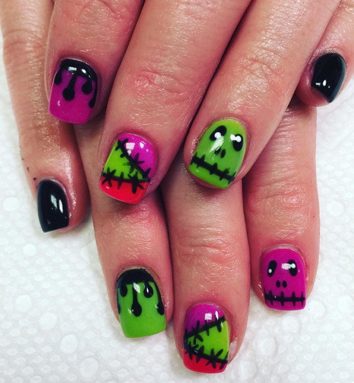 Monster Nail Designs
 21 Monster Nail Art Designs Ideas