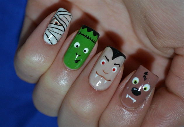 Monster Nail Designs
 Monster Mash Nail Art Gallery