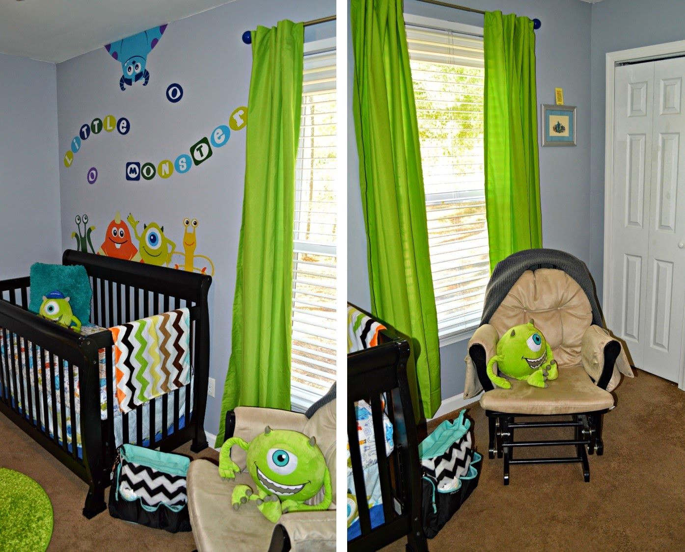 Monsters Inc Baby Decor
 Nursery Reveal & Tour