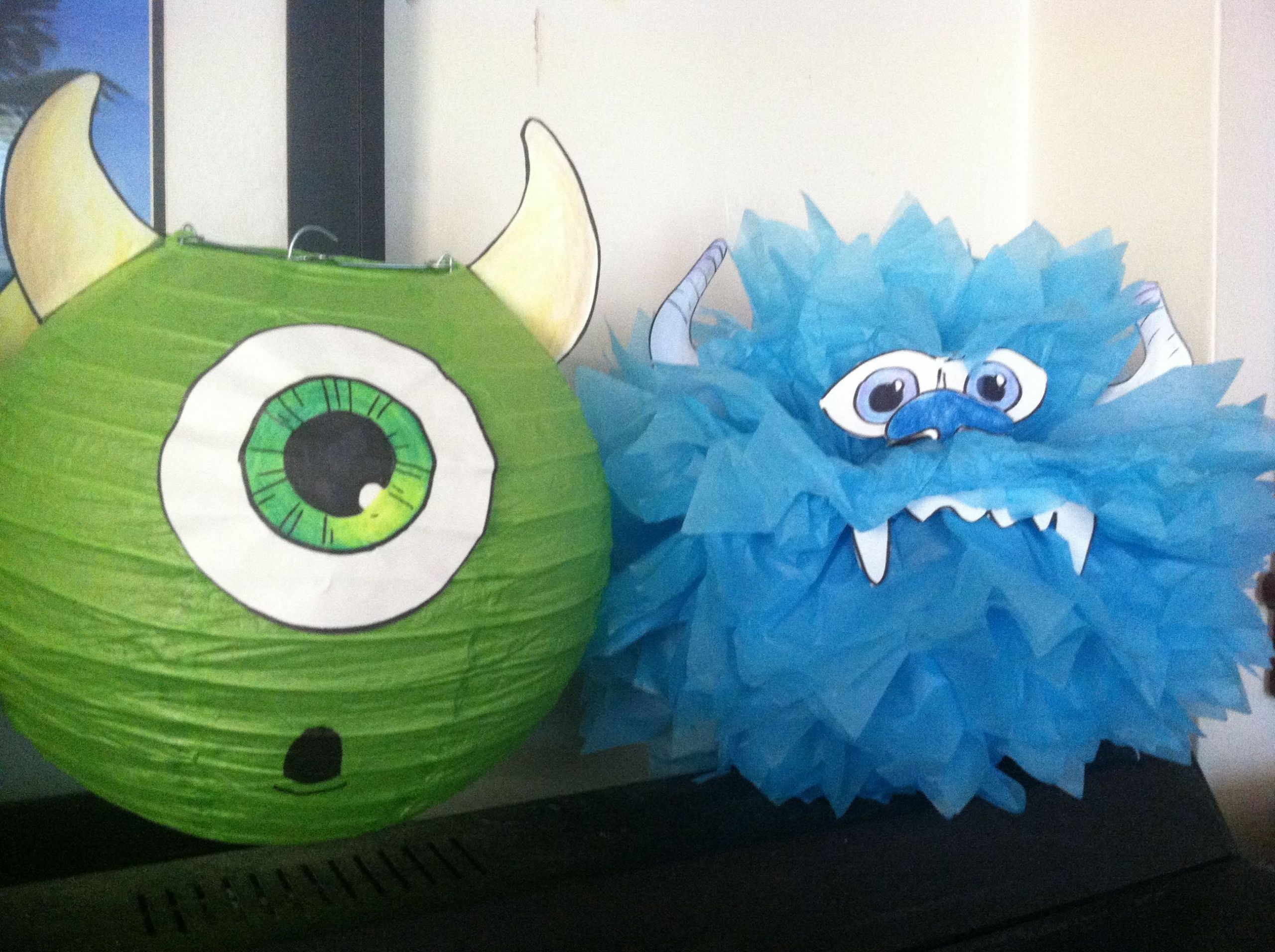 Monsters Inc Baby Decor
 DIY monsters inc decorations Baby kids