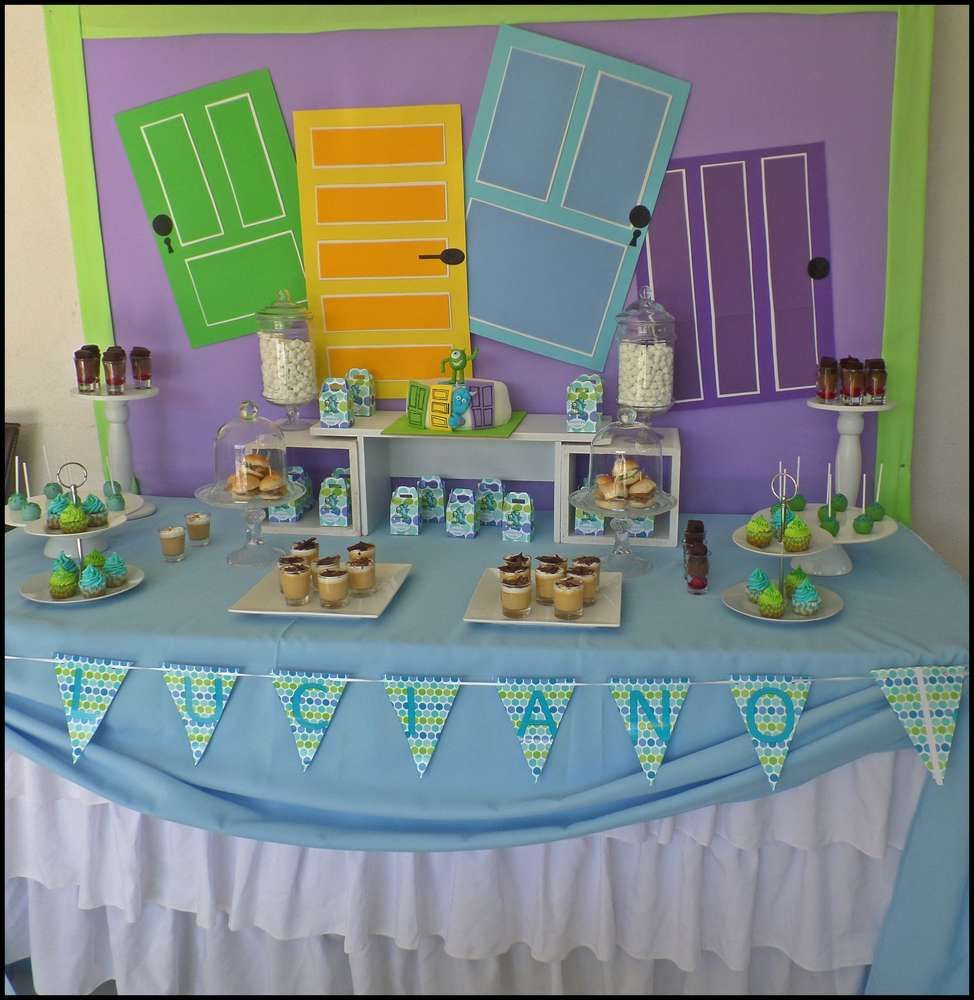 Monsters Inc Birthday Decorations
 Birthday Party Ideas 4 of 12