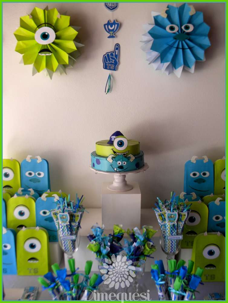 Monsters Inc Birthday Decorations
 Monsters Inc Birthday Party Ideas 2 of 20