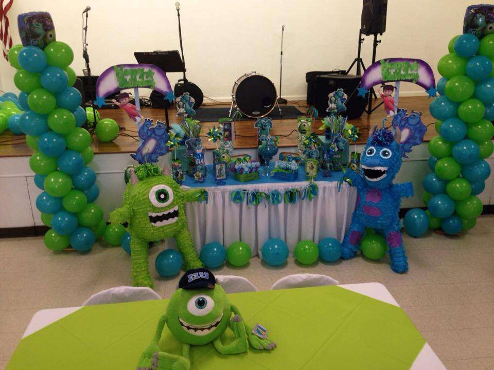 Monsters Inc Birthday Decorations
 Monster s Inc Birthday Party Ideas 1 of 17