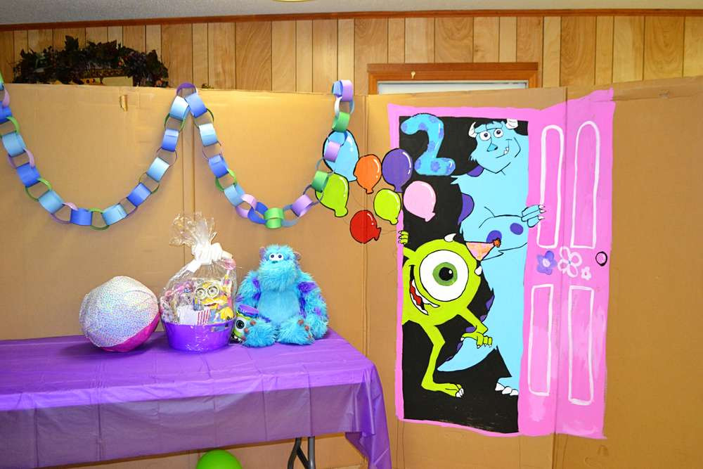 Monsters Inc Birthday Decorations
 monsters inc Birthday Party Ideas 17 of 34