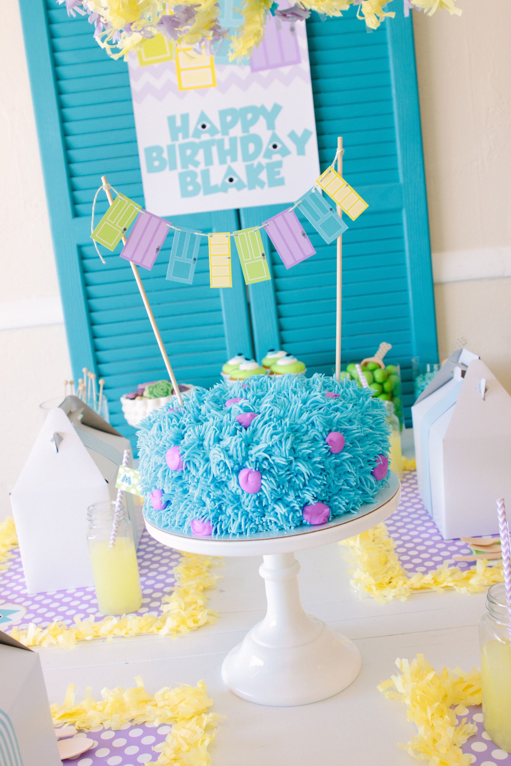 Monsters Inc Birthday Decorations
 Monsters Inc Inspired Birthday Party Project Nursery