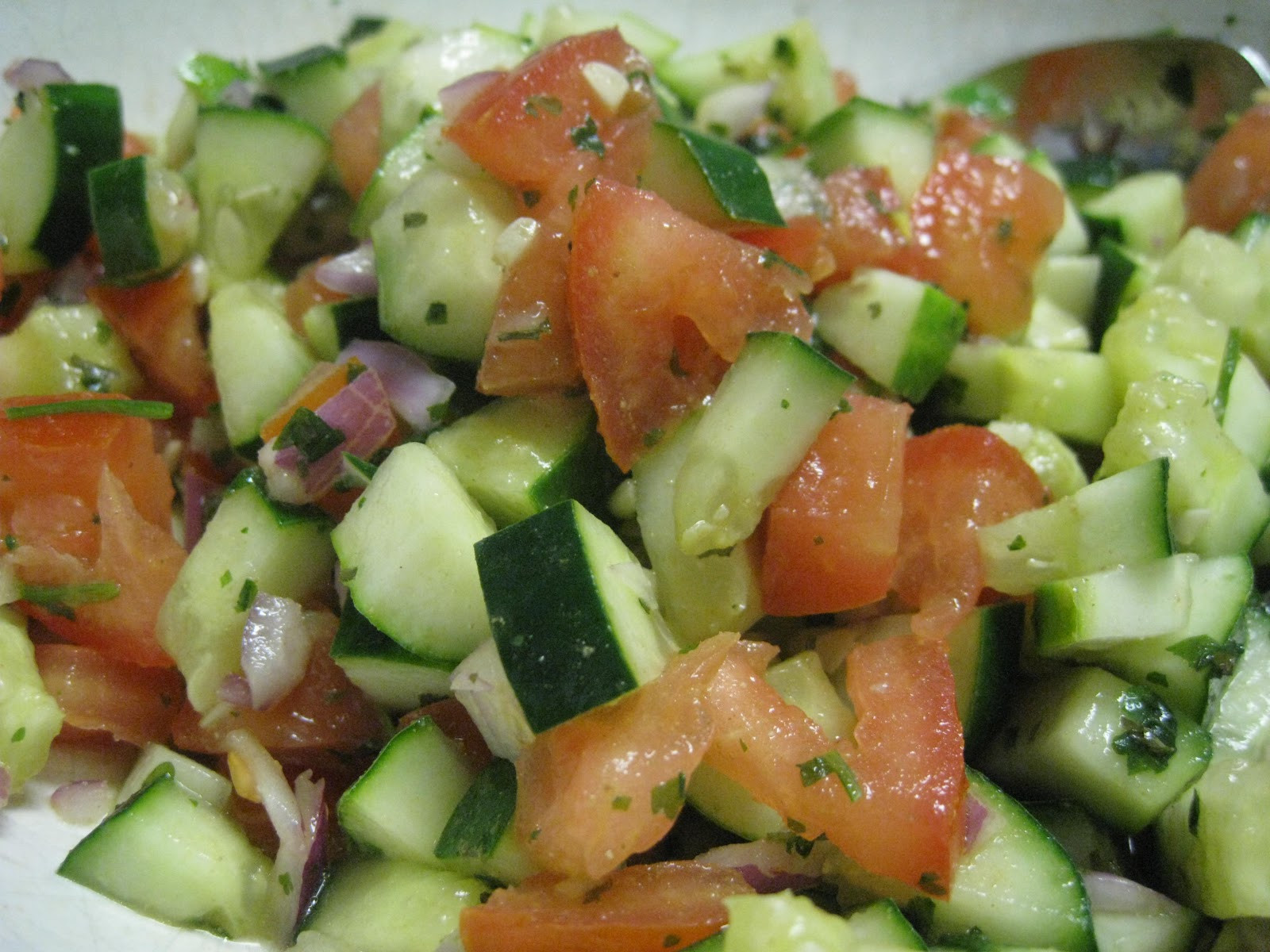 Moroccan Side Dishes
 What s for Dinner Moroccan Cucumber Salad