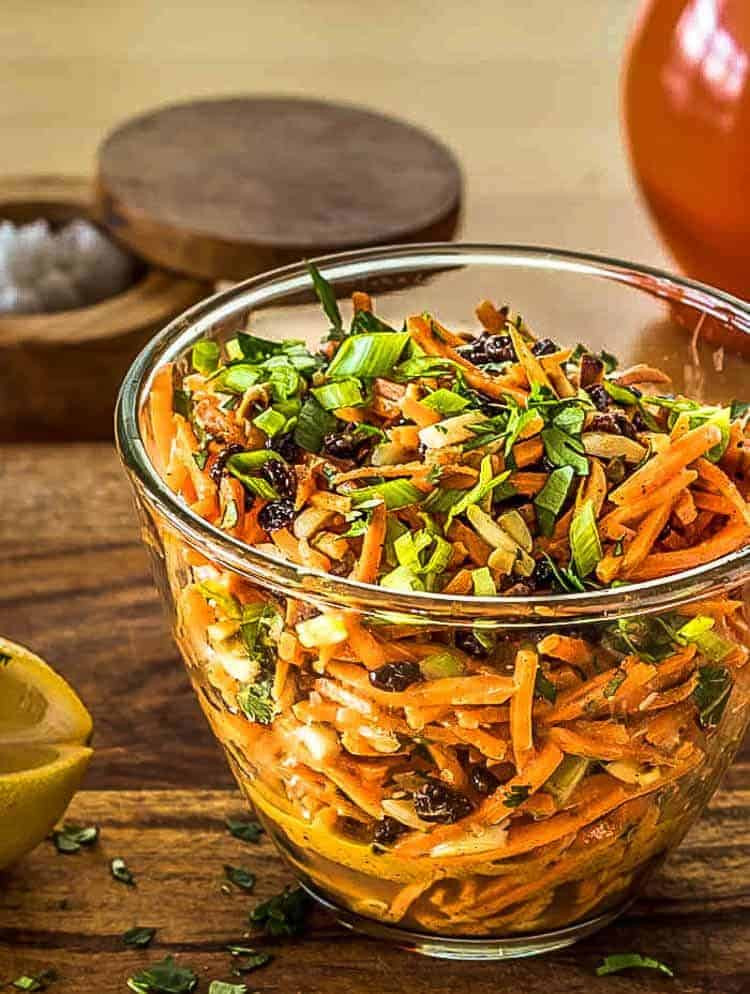 Moroccan Side Dishes
 Moroccan Carrot Salad With Lemon Dressing • Beyond Mere