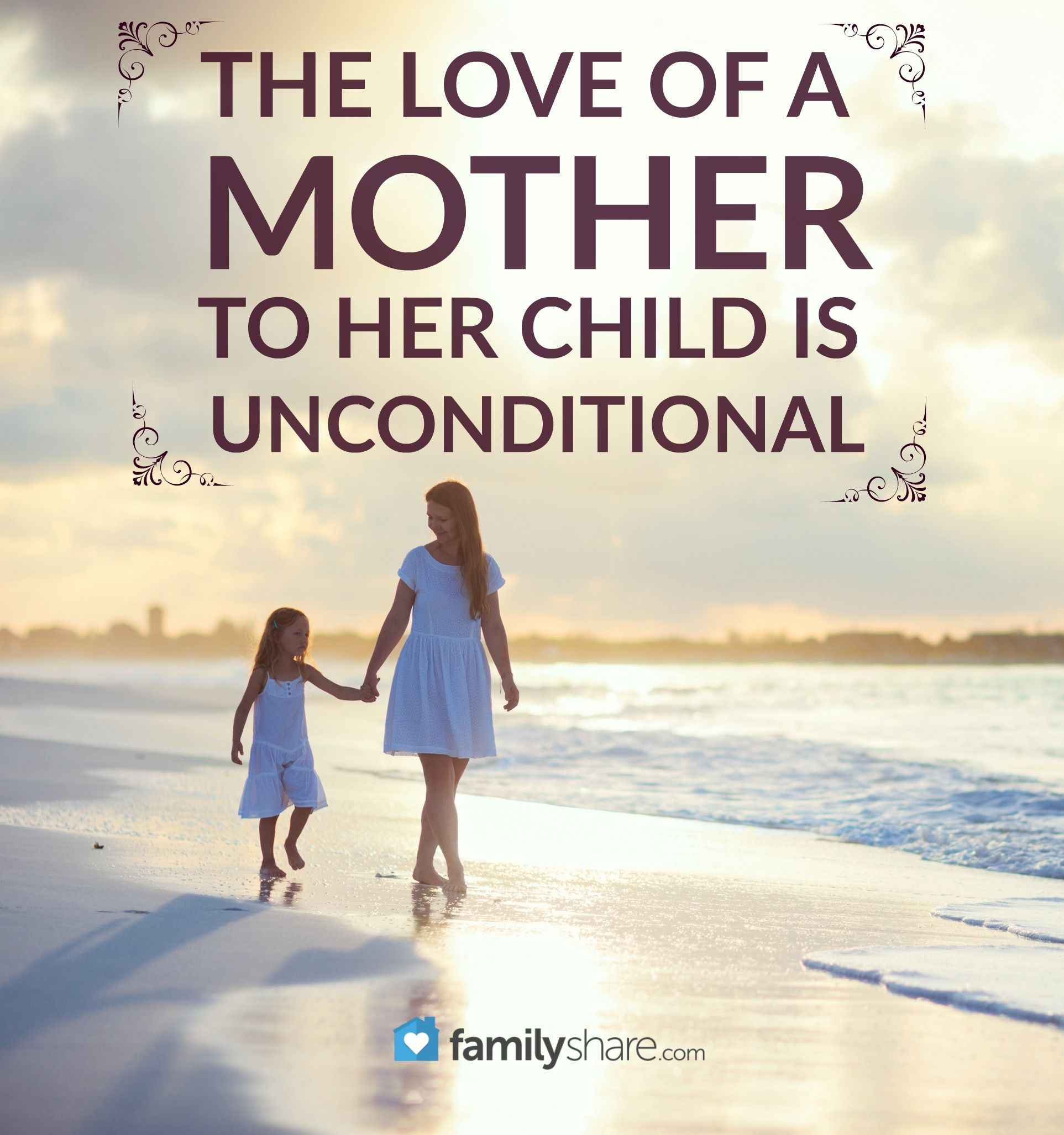 Mother And Her Children Quotes
 The love of a mother to her child is unconditional