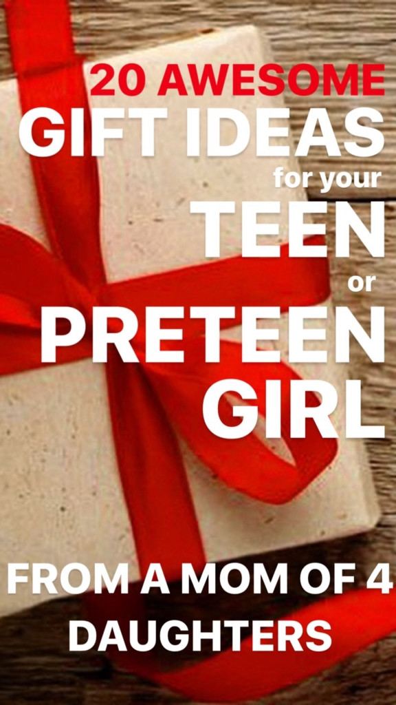 Mother Day Gift Ideas From Teenage Daughter
 20 Awesome Gift Ideas for Your Teen or Preteen Girl from