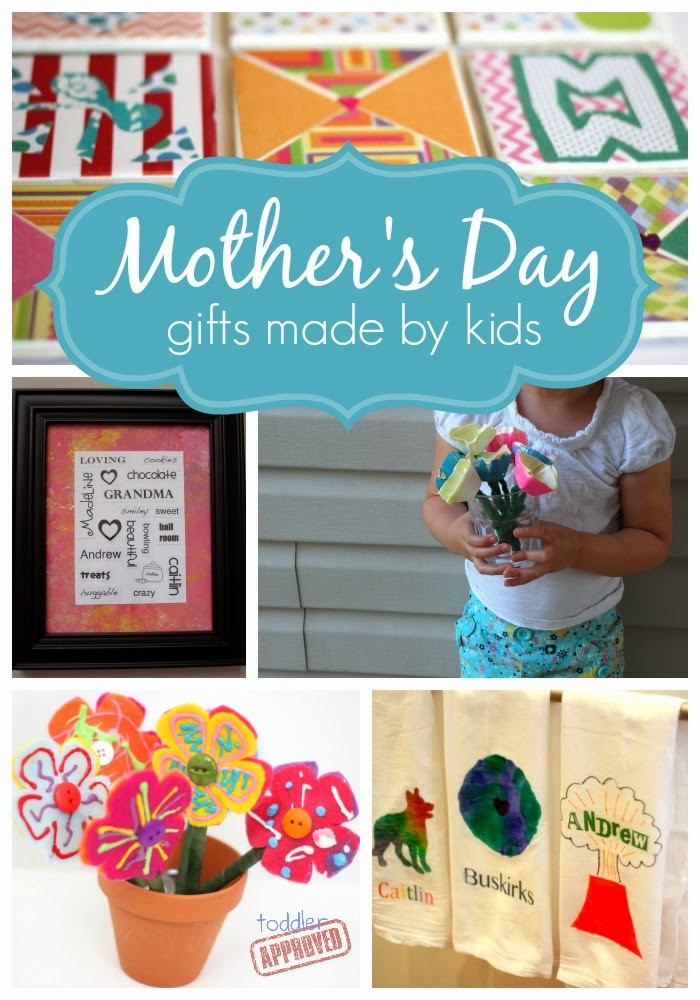 Mother Day Gifts From Kids
 Toddler Approved Homemade Gifts Made By Kids for Mother
