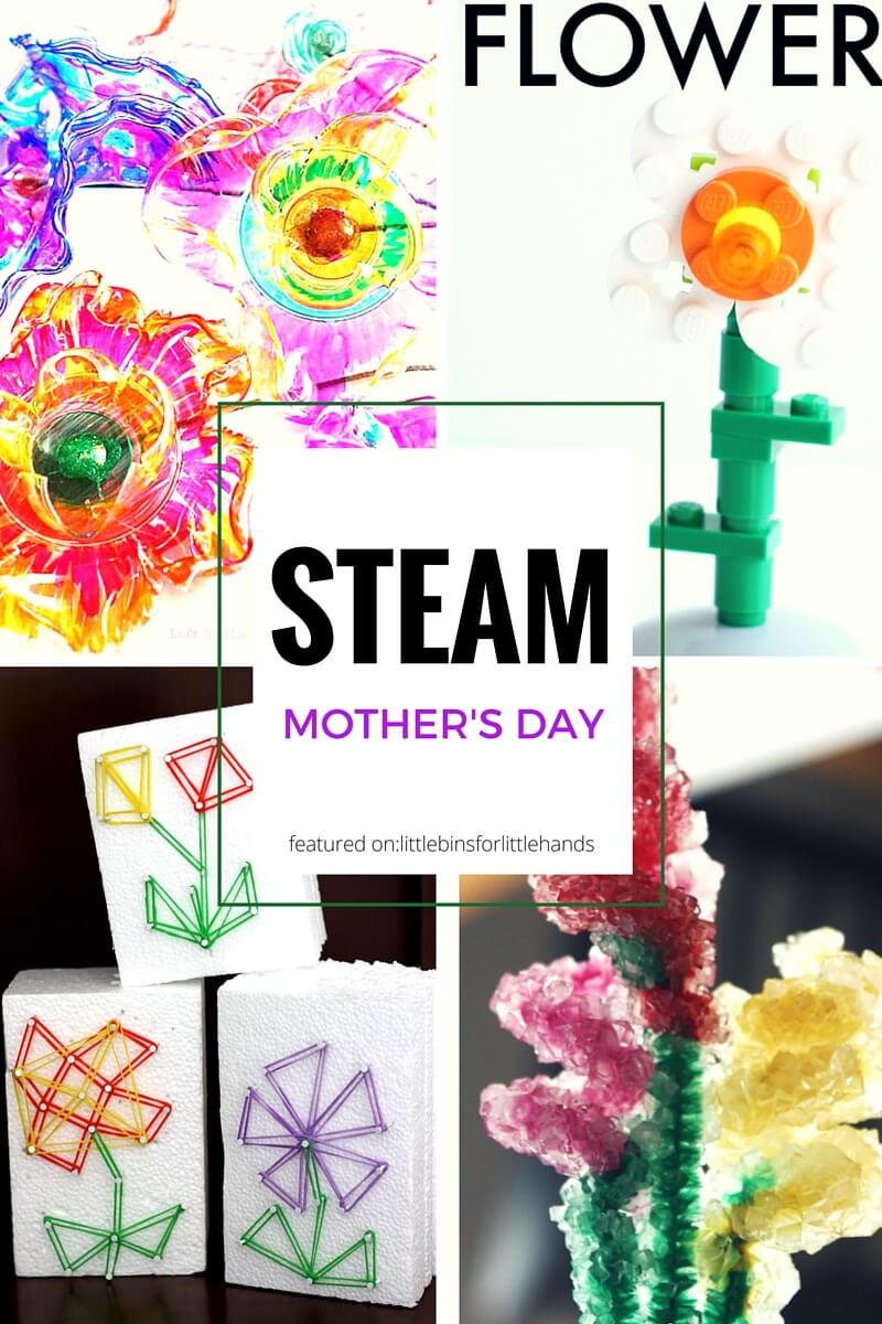 Mother Day Gifts From Kids
 Mothers Day Gifts Kids Can Make STEAM Inspired Ideas
