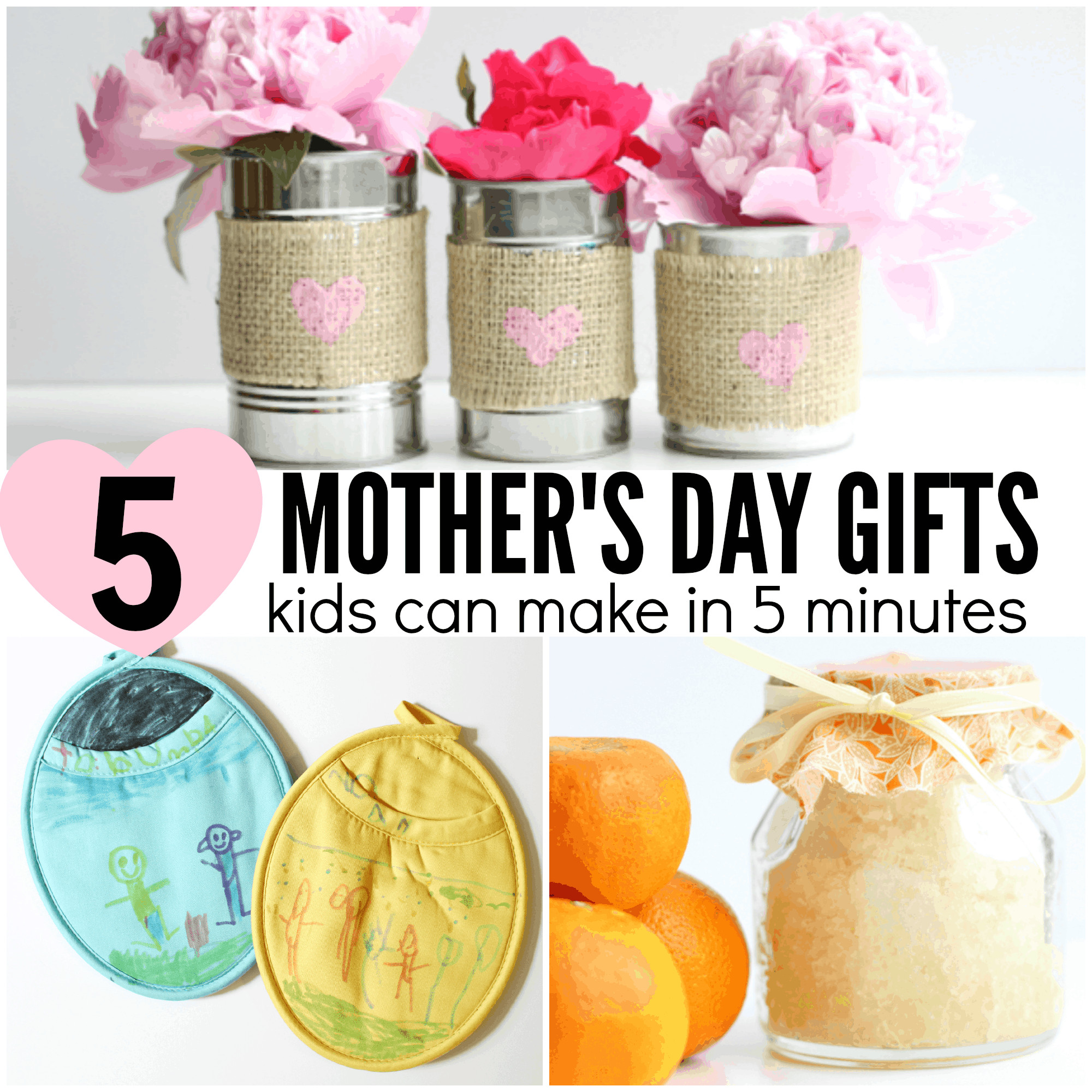 Mother Day Gifts From Kids
 5 Mother s Day Gifts Preschoolers Can Make I Can Teach
