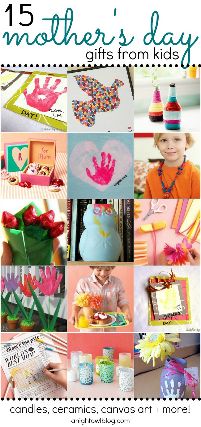 Mother Day Gifts From Kids
 15 Adorable Mother’s Day Gift Ideas from Kids