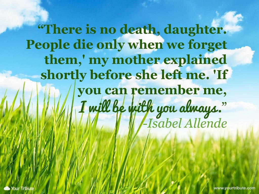 Mother Death Quotes
 Quote