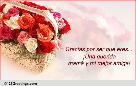 Mother Quotes In Spanish
 B day Wish For Mom In Spanish Free For Mom & Dad eCards