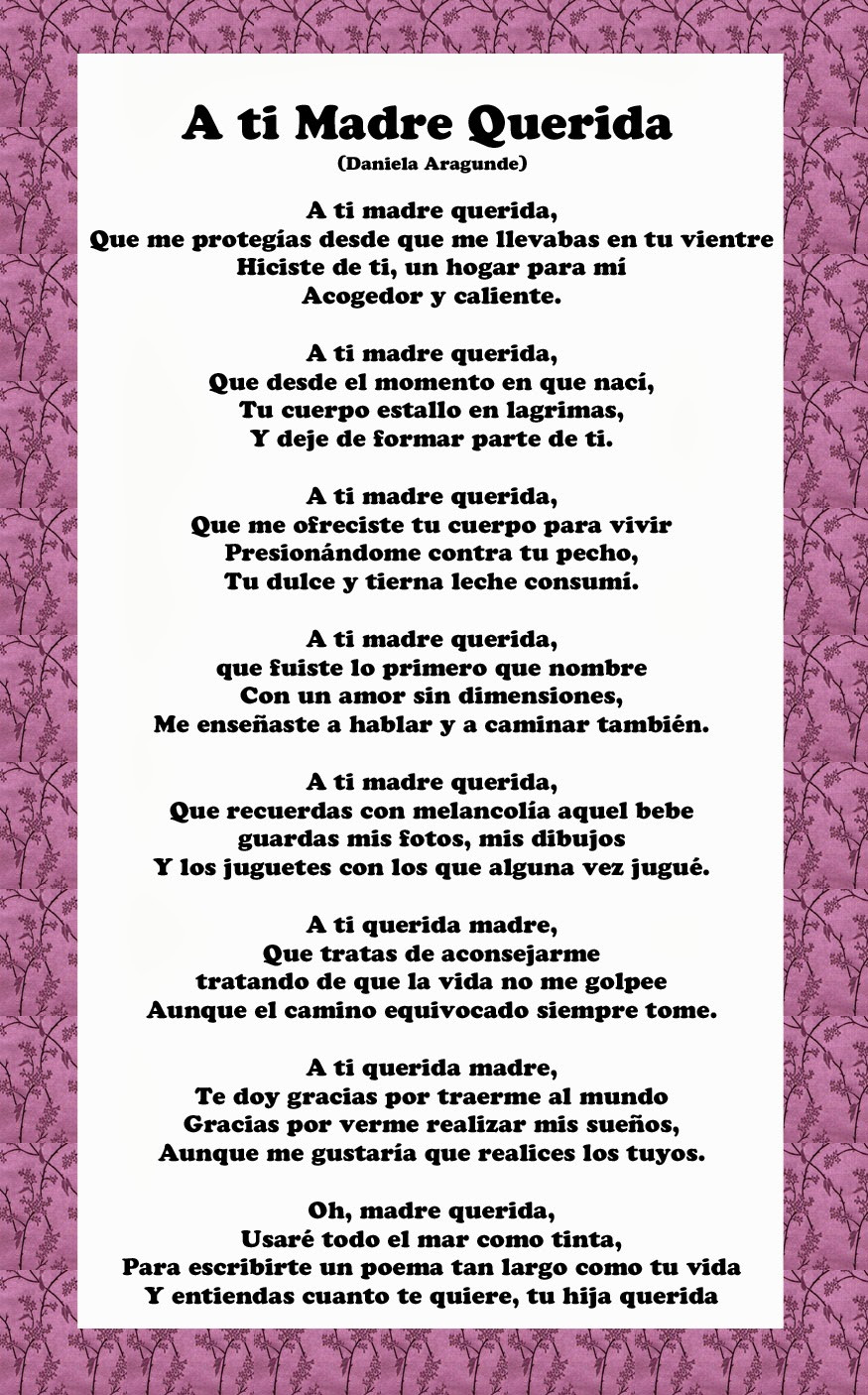 Mother Quotes In Spanish
 Mothers Day Quotes In Spanish QuotesGram