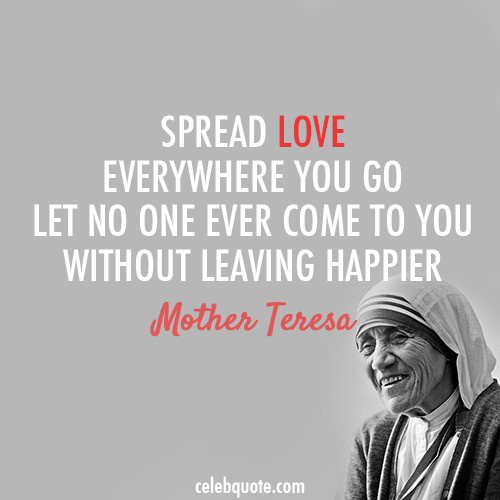 Mother Teresa Peace Quote
 misslindsay12
