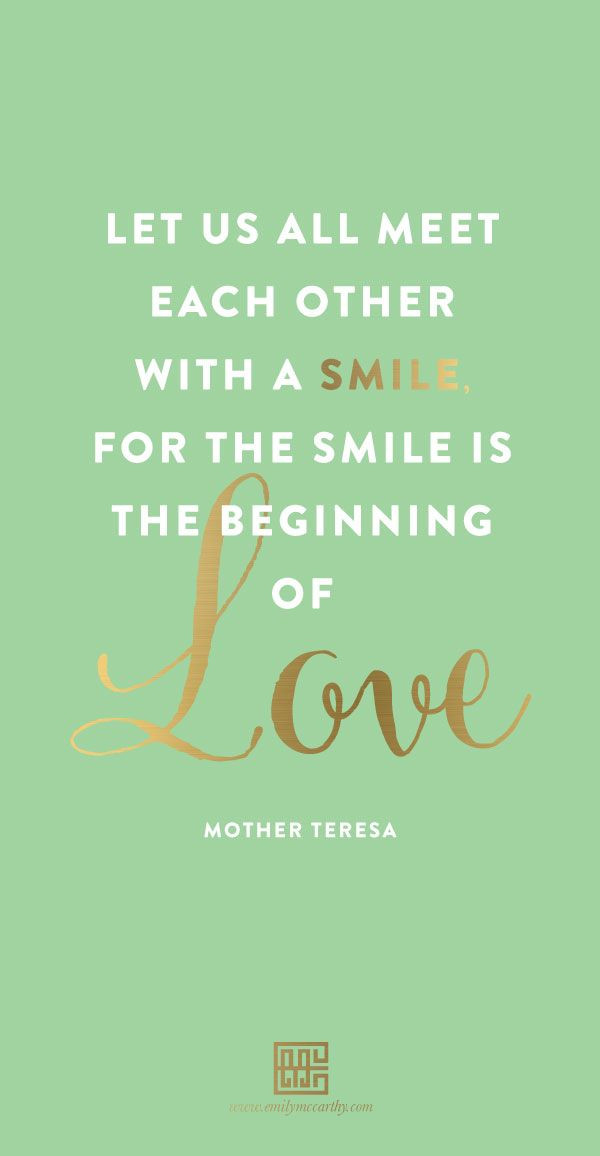 Mother Teresa Smile Quotes
 Quotes about Smile mother teresa 30 quotes